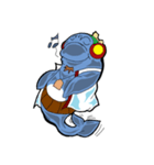 イルカおやじ（個別スタンプ：21）