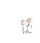 The baby house mouse（個別スタンプ：8）