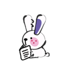 Little Earrings Bunny（個別スタンプ：11）