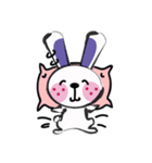 Little Earrings Bunny（個別スタンプ：23）