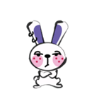 Little Earrings Bunny（個別スタンプ：31）