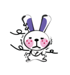Little Earrings Bunny（個別スタンプ：36）