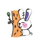 Little Earrings Bunny（個別スタンプ：38）