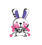 Little Earrings Bunny（個別スタンプ：39）