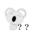 顔でかコアラ（個別スタンプ：4）