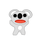 顔でかコアラ（個別スタンプ：7）