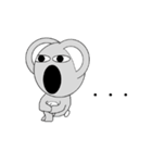顔でかコアラ（個別スタンプ：10）