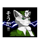 兵隊ネコ（個別スタンプ：3）