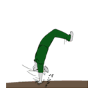 兵隊ネコ（個別スタンプ：22）