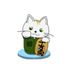 兵隊ネコ（個別スタンプ：34）