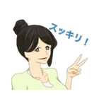 ヘアーガールズ（個別スタンプ：4）