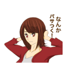 ヘアーガールズ（個別スタンプ：14）