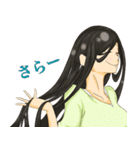 ヘアーガールズ（個別スタンプ：16）