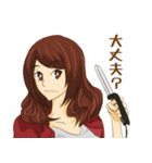 ヘアーガールズ（個別スタンプ：34）
