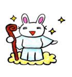 ゲームうさぎ（個別スタンプ：40）