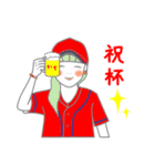 可愛い女の子と愉快な仲間たち 3（個別スタンプ：5）
