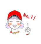 可愛い女の子と愉快な仲間たち 3（個別スタンプ：7）
