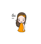 Ton Som, Cute girl (Thai Version)（個別スタンプ：34）