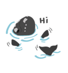 Fatty クジラ（個別スタンプ：9）