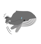 Fatty クジラ（個別スタンプ：38）