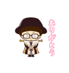カーテンマン（個別スタンプ：3）