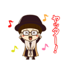 カーテンマン（個別スタンプ：12）