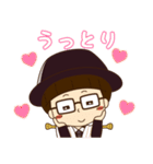 カーテンマン（個別スタンプ：21）