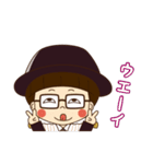 カーテンマン（個別スタンプ：40）
