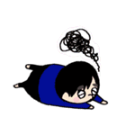 眼鏡女子とのほほん男子スタンプ（個別スタンプ：23）