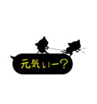 大変！インクこぼれちゃいました。（個別スタンプ：3）