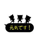 大変！インクこぼれちゃいました。（個別スタンプ：4）