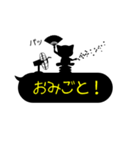 大変！インクこぼれちゃいました。（個別スタンプ：22）