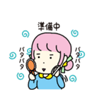 ちょっとゆる〜い女の子（個別スタンプ：2）