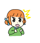 ちょっとゆる〜い女の子（個別スタンプ：12）