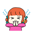 ちょっとゆる〜い女の子（個別スタンプ：15）