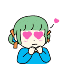 ちょっとゆる〜い女の子（個別スタンプ：19）