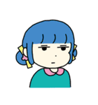 ちょっとゆる〜い女の子（個別スタンプ：21）