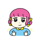 ちょっとゆる〜い女の子（個別スタンプ：22）