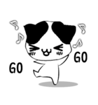 Black and white meow（個別スタンプ：26）