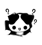 Black and white meow（個別スタンプ：38）