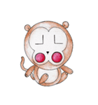 Lazy Monkey（個別スタンプ：30）