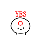 地味に表情を変えていくスタイル（個別スタンプ：38）