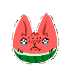 fruits cat（個別スタンプ：7）