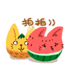 fruits cat（個別スタンプ：31）