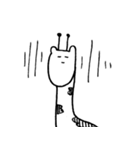 ヤギとキリンみたいななにか（個別スタンプ：32）