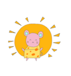 ねずみのマル（個別スタンプ：17）