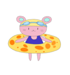 ねずみのマル（個別スタンプ：34）