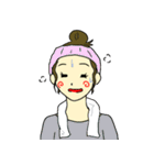 ぼんやり女子ときどき男子①（個別スタンプ：20）