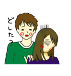 ぼんやり女子ときどき男子①（個別スタンプ：24）
