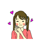 ぼんやり女子ときどき男子①（個別スタンプ：32）
